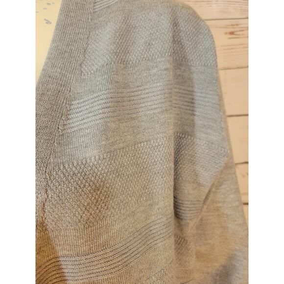 NEW Stitchcount Cardigan Sweater Gray Open Front  Closet core Women's Size Large - Picture 7 of 9